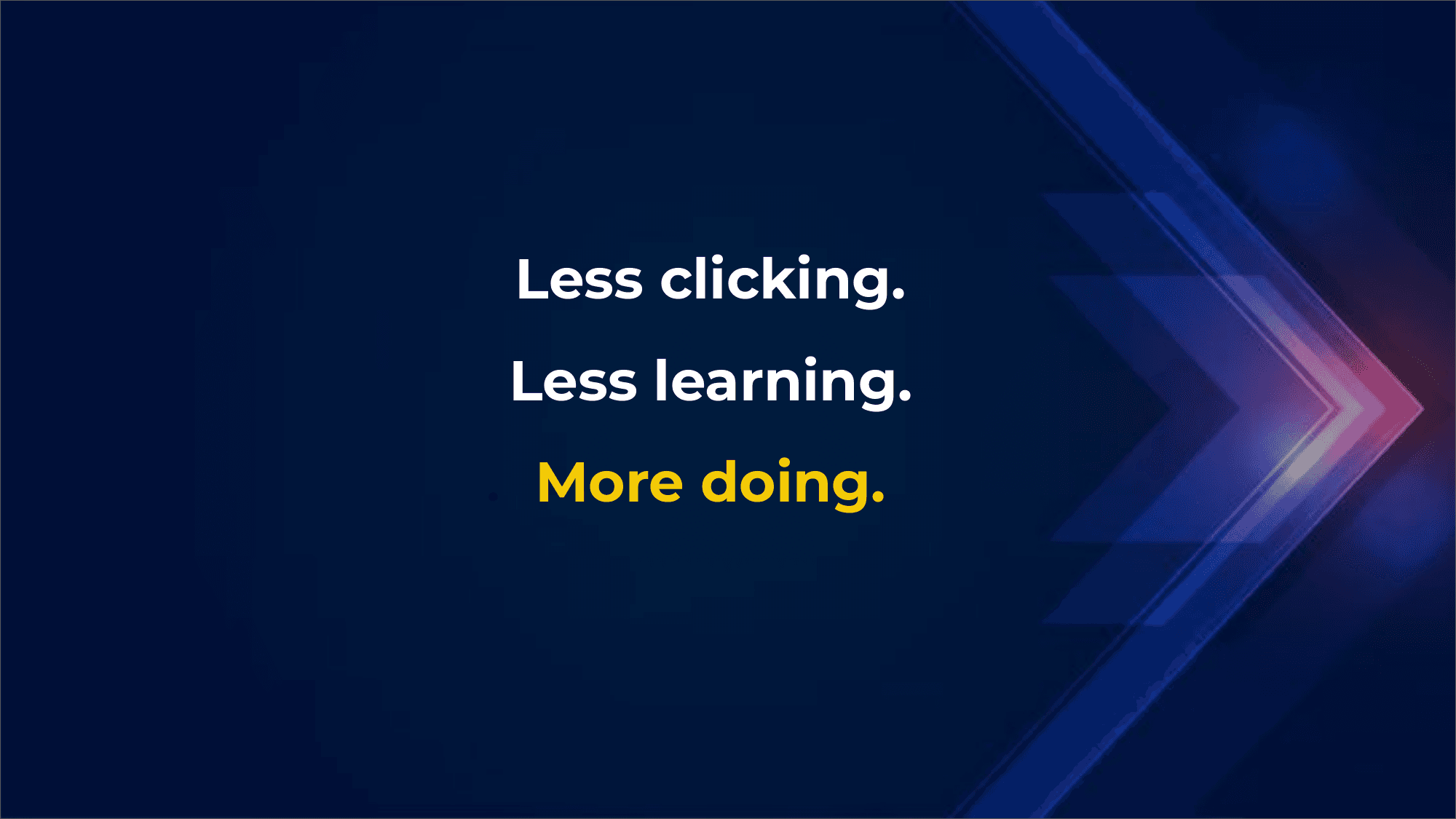Principle 2 — Build generative experiences: eradicate the blank page, generate the 80% baseline, and shift the user from builder to editor.
