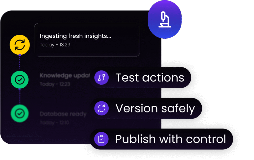 embedded copilot for SaaS with AI evals baked in