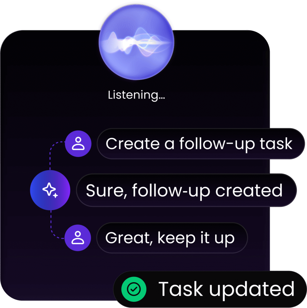 ai-native agent for saas with human in the loop interactions